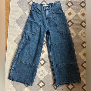 everlane way-high gardener cropped jean size 26